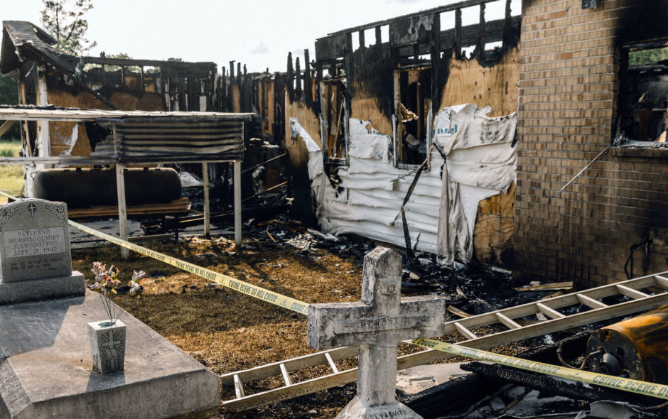 the Redacted History of the Burning Black Church